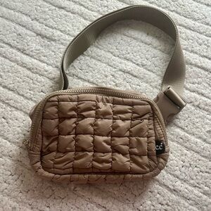 Tan and Brown crossbody bag